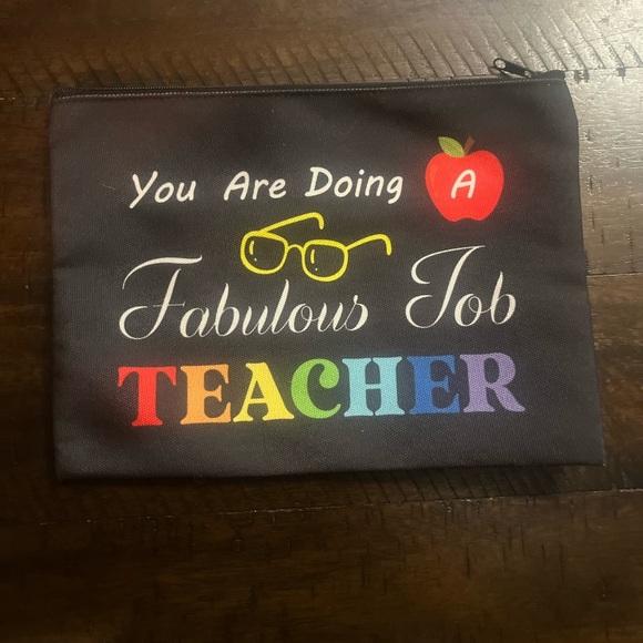 Teacher Appreciation Pouch - Black - Picture 2 of 3